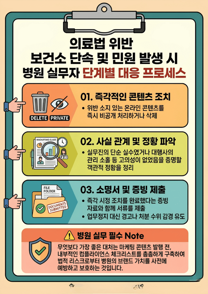네이버 블로그 인스타그램 유튜브 매체별 의료광고 사전심의 대상 및 위반 리스크 기준