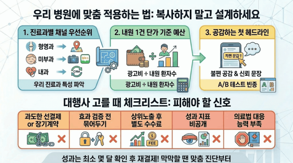 의료광고 사전심의 대상과 예외 비교