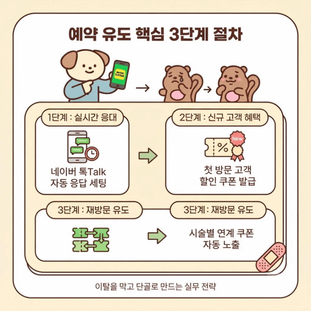 미용실 네이버 플레이스 유입부터 예약 전환까지의 3단계 프로모션 프로세스- 미용실 네이버 예약 늘리기